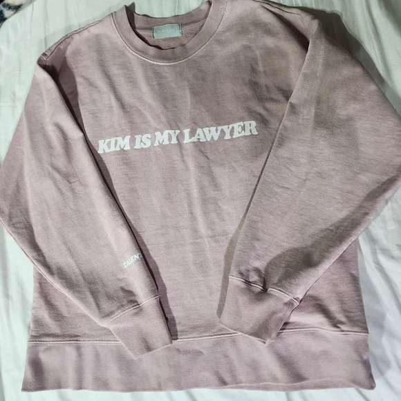 Kim is my lawyer sweatshirt talentless hotsell